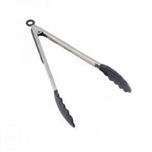 Pinza utilitaria con seguro 12" con puntas y mango de silicón