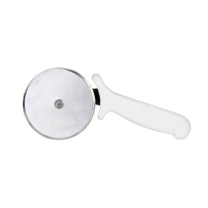 Cortador de pizza acero inoxidable 4" con mango plástico