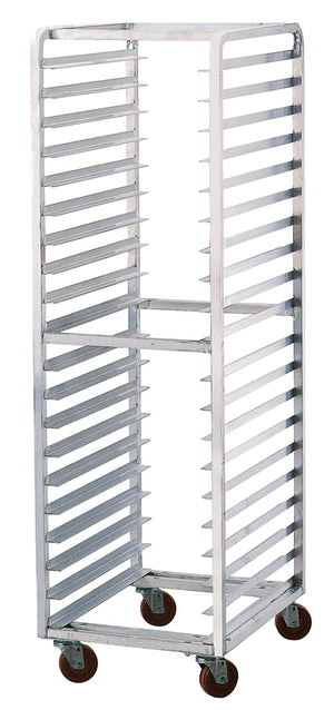 Rack móvil para charolas capacidad 10 charolas 18 x 26 pulg 20-1/4 x 26 x 69-1/4 pulg