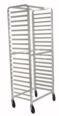 Rack móvil para charolas capacidad 12 charolas 18 x 26 pulg 28-1/4 x 18 x 69-1/4 pulg