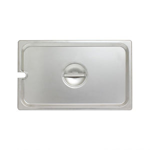 Tapa ranurada para inserto entero de acero inoxidable