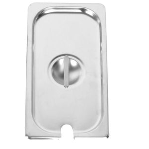 Tapa ranurada para inserto medio de acero inoxidable
