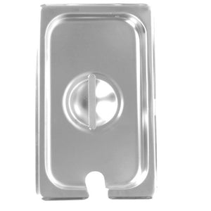 Tapa ranurada para inserto tercio de acero inoxidable