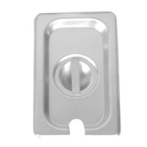 Tapa ranurada para inserto noveno de acero inoxidable