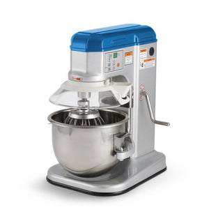 Batidora 7 qt 220- to 230 V sobre mostrador con guarda de seguridad y clavija Schuko