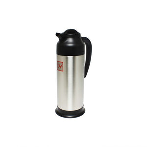Jarra térmica negra/acero inoxidable 1.0L