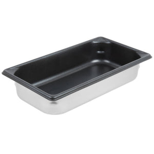 Inserto para mesa de vapor tercio 2 1/2" de profundidad Super Pan V® acero inoxidable con recubrimiento antiadherente
