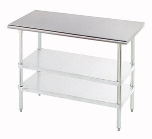 Repisa inferior para mesa de trabajo 132 x 24 pulg