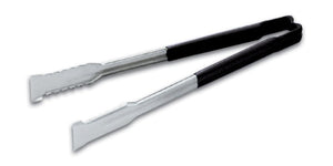​​16" acero inoxidable de una pieza pinzas con Versagrip™ ends y negro Kool-Touch® mango