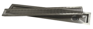 Canaleta empotrable para urnas 5 pies x 4-3/4 x 1-1/4 pulg acero inoxidable