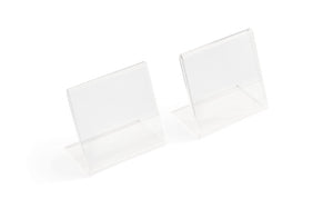 Cubic accesorios Card soporte, transparente Acrylic