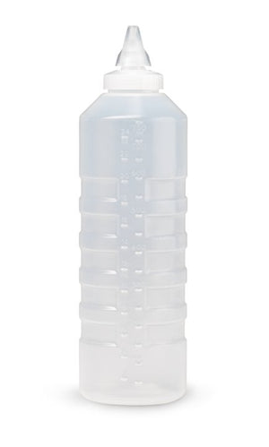 Dispensador flexible 24 oz Traex® Color Mate transparente closeable una punta