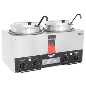 2 pozos 7 qt 120 V Cayenne® modelo TW-27 R retermalizador con accesorio paquete