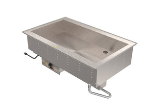 208 to 240 Volt 4-inserto Bain Marie caliente empotrable