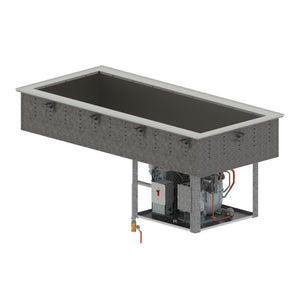 1 pozo 120 V estándar refrigerado modular empotrable pozo frío