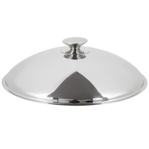 De repuesto tapa de acero inoxidable para 4 qt Royal Crest redondo chafer