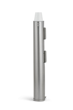 Dispensador Acero inoxidable spring-loaded taza para 3 1/2- to 4 1/8" diameter cups