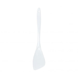 Pala volteadora lisa de melamina 12" blanco
