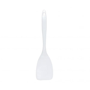 Pala volteadora sólida de melamina 12" blanco