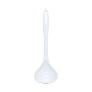 Cucharón de melamina 12" blanco