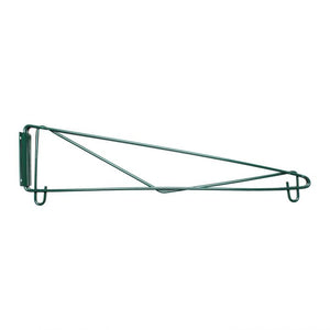 Soporte directo de pared epóxico sencillo para repisa 24"