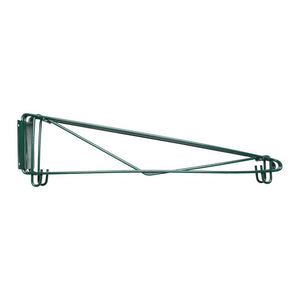 Soporte directo de pared epóxico doble para repisa 21"