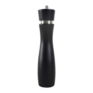 Molino para pimienta de madera de haya negra 12"