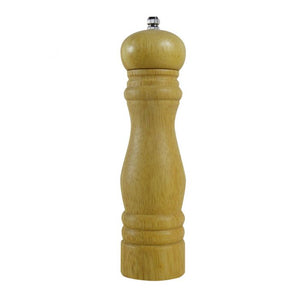 Molino para pimienta de madera de caucho 8" alto