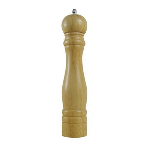 Molino para pimienta de madera de caucho 10"