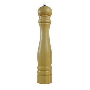 Molino para pimienta de madera de caucho 12"