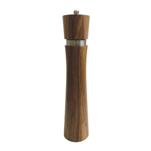 Molino para pimienta de madera de acacia 10"