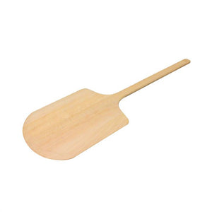 Pala de madera para pizza 12" x 14" con largo total 36"