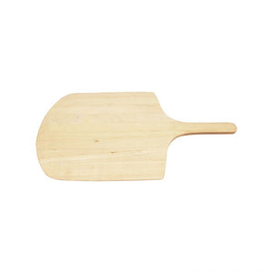 Pala de madera para pizza 14" x 16" con largo total 24"