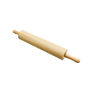 Rodillo de madera para masa 13" con diámetro 3-1/4"