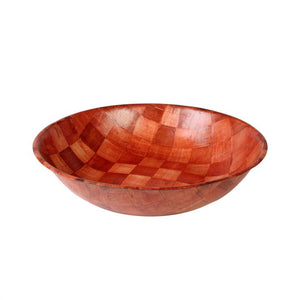 Bowl de madera tejida 20" x 4 1/2"