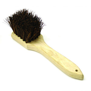 Cepillo para wok con cerdas de palma y mango de madera 12"