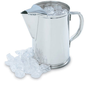Jarra para agua de acero inoxidable 2 qt con guarda para hielo