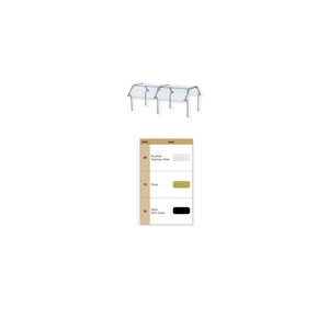 Protector de alimentos Estándar contemporáneo para acero inoxidable Countertops - 73 x 36.816 x 23.692"