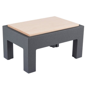 Cubic exhibición tabla para cortar Tables - 12.8 x 8.66 x 6.5"
