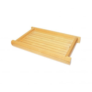 Servidor chico para sushi de madera Shiraki 12-1/2" x 8"