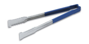 12" acero inoxidable de una pieza pinzas con Versagrip™ ends y azul Kool-Touch® mango