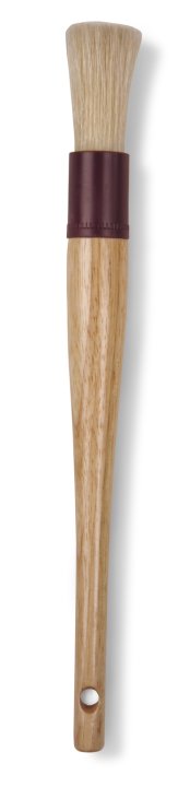 1" redondo wooden cerdas de jabalí brocha para repostería