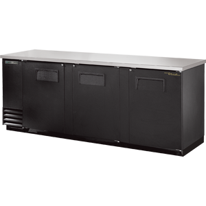 Refrigerador contra-barra de 90-3/8", 3 puertas, puertas sólidas