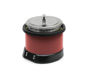 11 qt 120 V Mirage® sobre mostrador inducción retermalizador en rojo