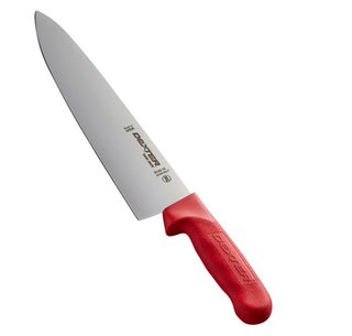 Cuchillo chef 10"  mango rojo DEXTER