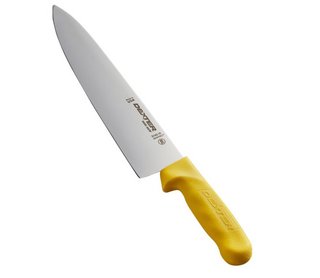 Cuchillo chef 10"  mango amarillo DEXTER