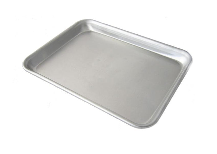 Bandeja de presentacion rectangular aluminio 46 x 33 cm