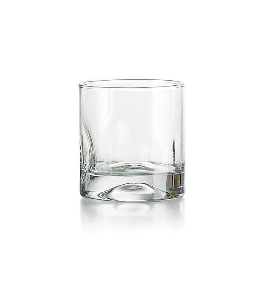 Vaso Cristal Fondo Grueso Pedrada 495ml - 12 piezas - Crisa Crisa 6779