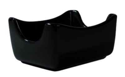 AZUCARERA SOBRES RECTANGULAR NEGRA 11X7.5 CM Complementos – Arander web