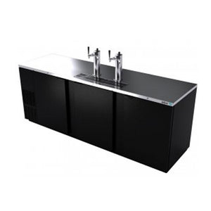 DISPENSADOR REFRIGERADO DE CERVEZA 5 BARRILES EN VINYL NEGRO ADDC-94